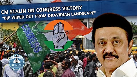 "BJP wiped out from Dravidian landscape," says Stalin