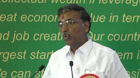 former higher education minister KP Anbalagan