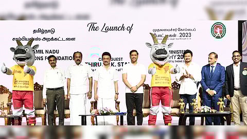 Stalin released the "Veeran" logo and theme song for "Chief Minister's Cup Matches 2023".