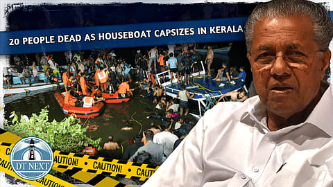 22 people dead as houseboat capsizes in Kerala