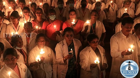 International Nurse Day was celebrated at Kilpauk Medical Hospital, Chennai today