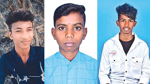 (L to R) Mullai Barathan, Mukesh and Santhosh