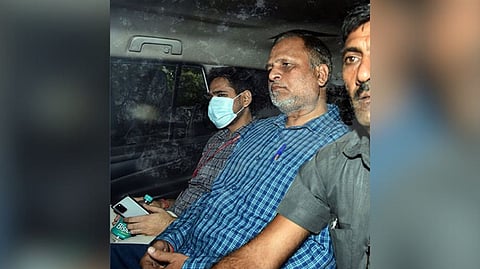 Former Delhi minister Satyendra Jain