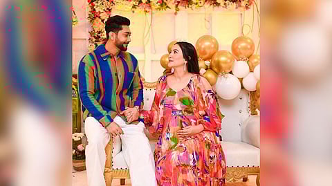 Actor Gauhar Khan and her husband Zaid Darbar