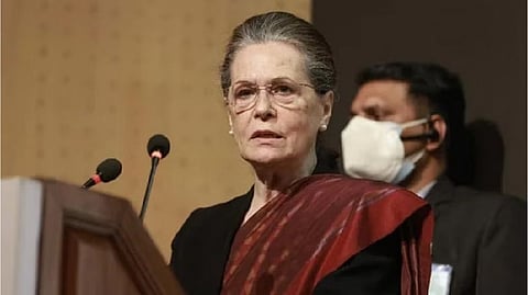 Former Congress chief Sonia Gandhi