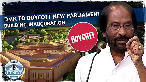 DMK to boycott new Parliament building inauguration: Tiruchy Siva