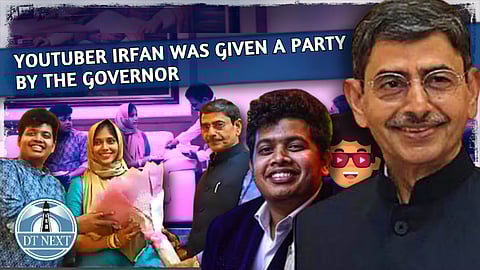 Governor hosts tea party to YouTuber Irfan