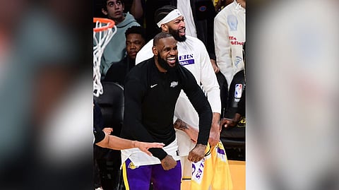 Lebron James and Anthony Davis