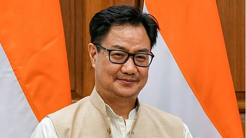 Union Earth Sciences Minister Kiren Rijiju