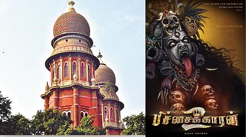 Madras High Court (L); Pichaikkaran 2 poster