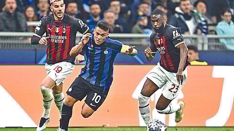 Lautaro Martinez netted the match-winning goal