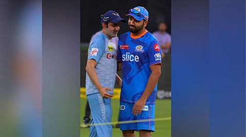 Gautam Gambhir and Rohit Sharma