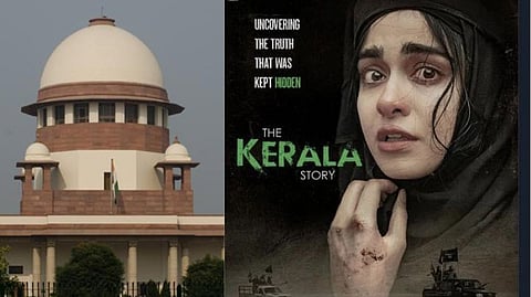 Supreme Court of India; Poster of 'The Kerala Story'