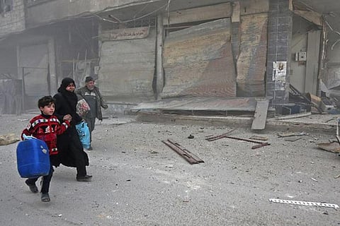 Syria war: 'Deal struck' to take critically injured out of Douma