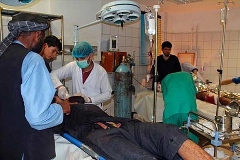 Afghan official says airstrike kills 30 Taliban fighters