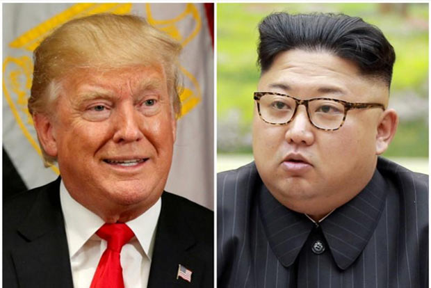 Donald Trump and Kim Jong Un