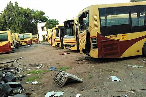 The AC buses of MTC are worth Rs 85 lakh each