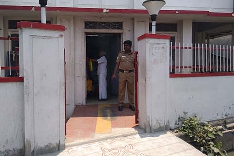 The targeted Linemedu post office