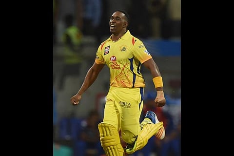 Dwayne Bravo.(AFP)
