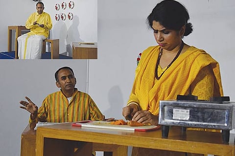 Supper theatre is a staged play combined with a restaurant meal