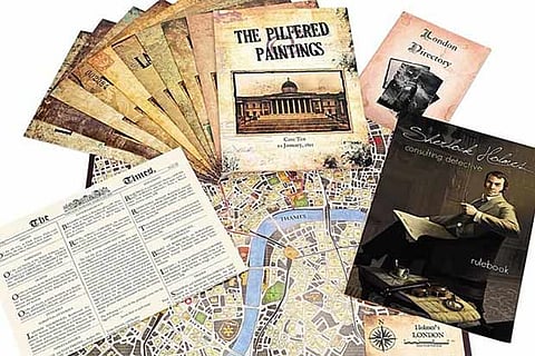 Sherlock Holmes Consulting Detective game kit