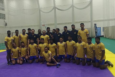 Tamil Thalaivas having its pre-season training at Centre for Sports Science