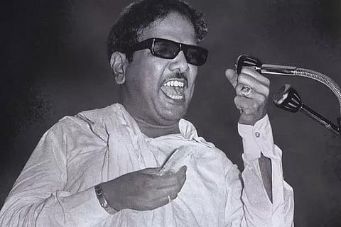 Late DMK chief M Marunanidhi