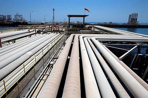 Representative image of an oil terminal