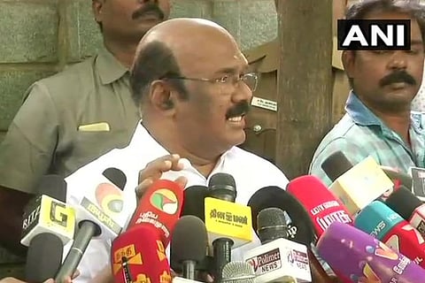 Fisheries Minister D Jayakumar