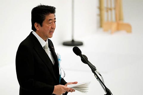 Japan's Prime Minister Shinzo Abe