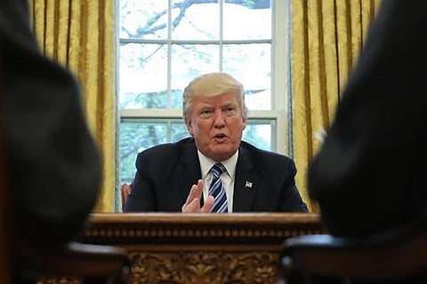 US President Donald Trump