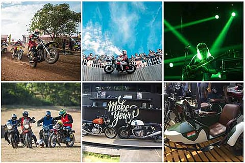 Vrooming at Rider Mania in goa