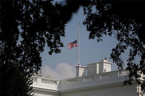 In honour of George HW Bush, Trump orders US flags at half-staff for 30 days