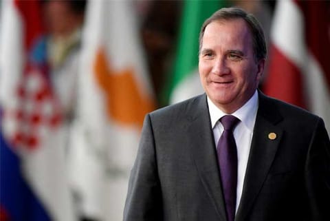 Sweden's Prime Minister Stefan Lofven