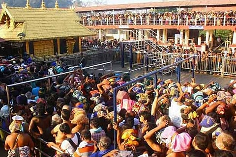 Heavy rush at Sabarimala, anxiety over arrival of 50-member women group
