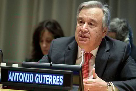 UN Chief Antonio Guterres