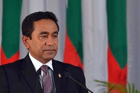 President Abdulla Yameen. (Reuters File Photo)