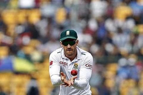South African skipper Faf du Plessis