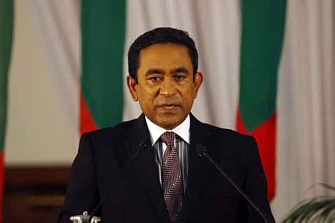 Maldives president Yameen Abdul Gayoom