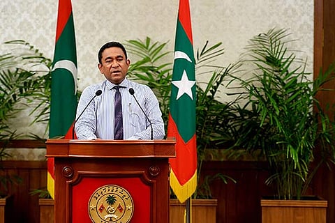 Maldives President Abdulla Yameen