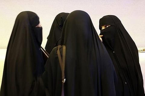Representational image of Saudi women in abaya