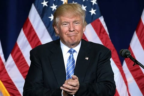 US President Donald Trump