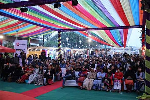 The previous edition of the Delhi Literature Fest( Via twitter)