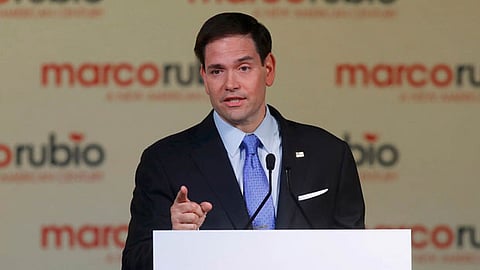 US Republican Senator Marco Rubio