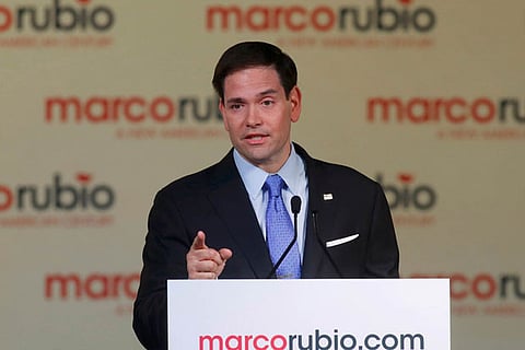 US Republican Senator Marco Rubio