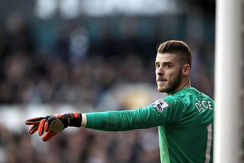 Manchester United goalkeeper David de Gea