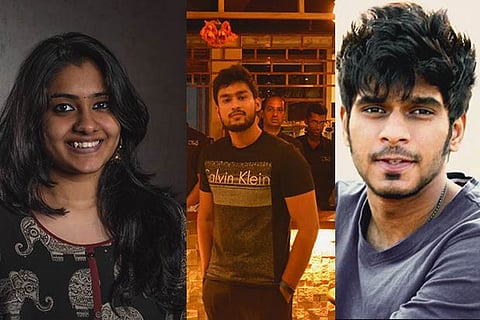 (From left) Aswini Srinivasan, Jaykiran Pa and Rishabh Eeshwar