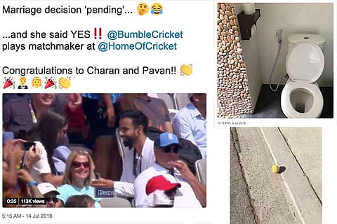 Trending in TN: Lemon rolling as therapy, US TV star's commode confusion and couple get engaged during Eng-India ODI