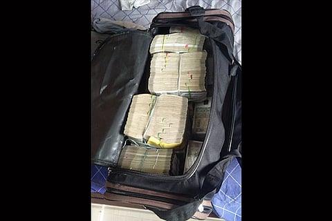 The cash seized during the Income Tax raid at one of the premises of the SPK and Co
