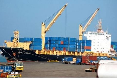 File photo of the V O Chidambaranar Port in Thoothukudi